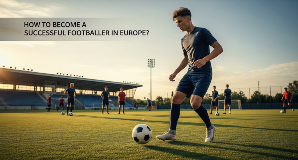How you can Become a successful footballer in Europe?