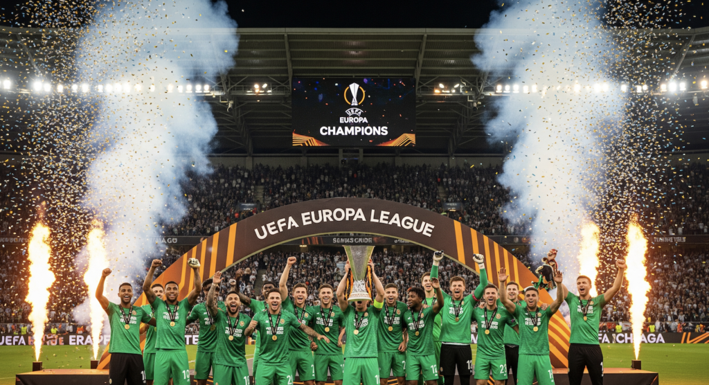 Join the League of successful footballer in UEFA Europa League? 